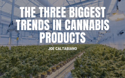 The Three Biggest Trends in Cannabis Products